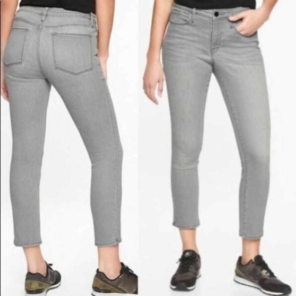 Athleta Sculptek grey jeans
